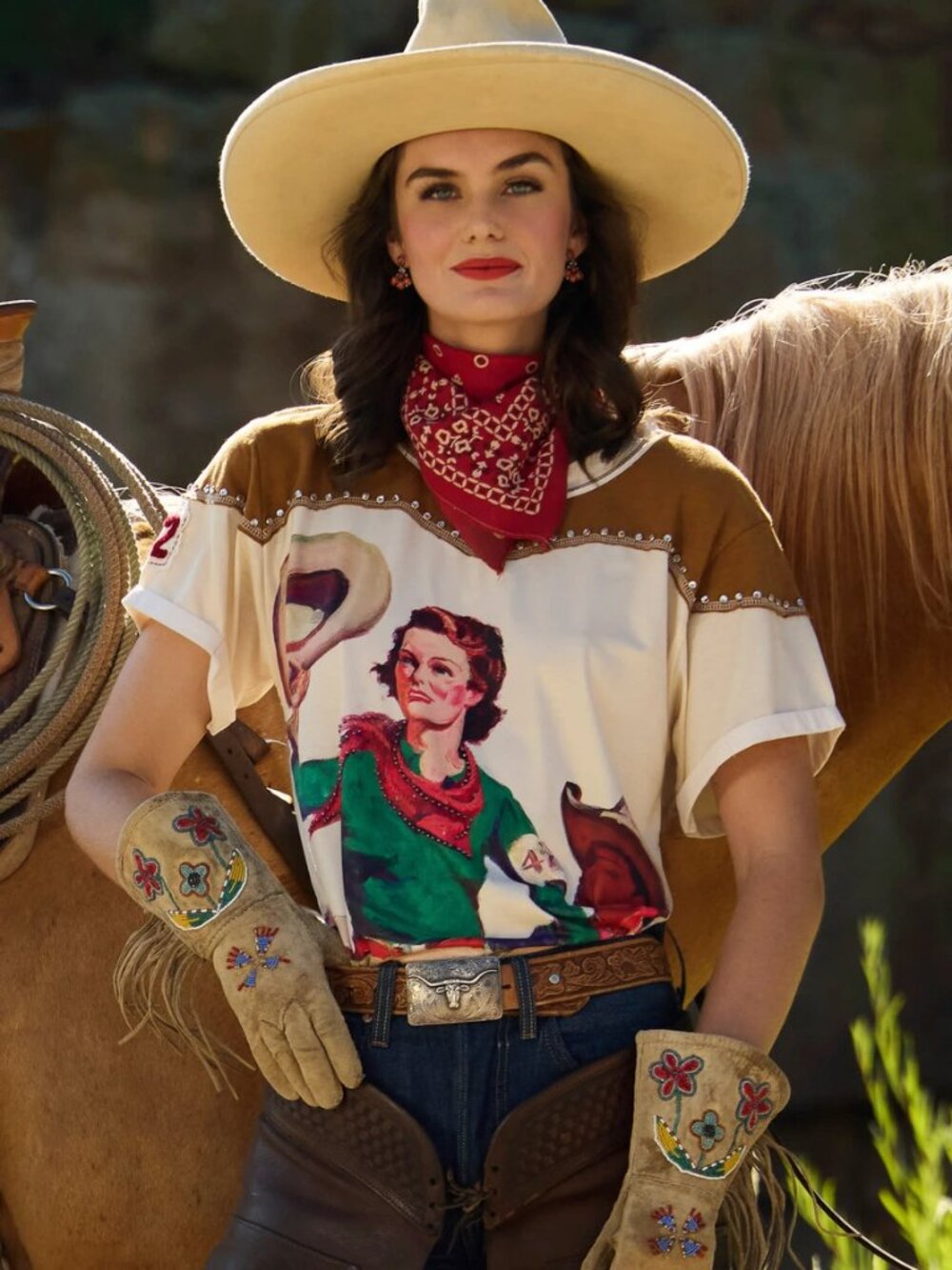 DD Girl of the Rodeo Top
